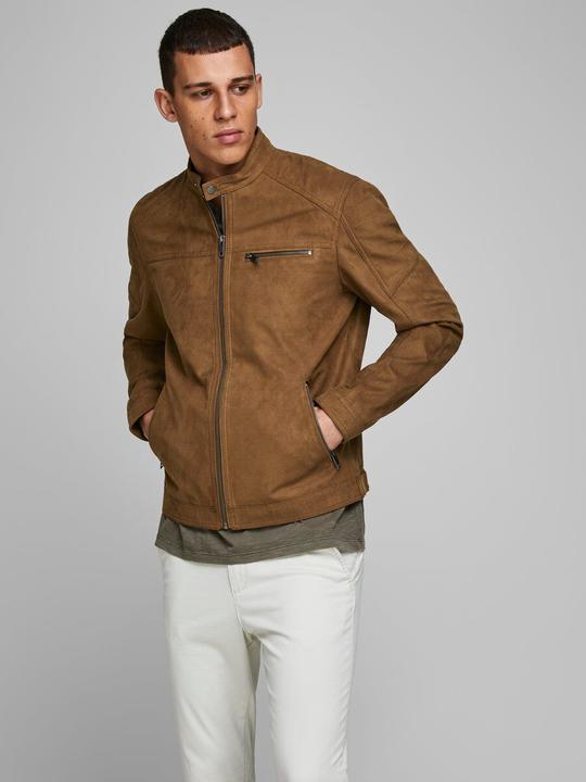 Actual product image Jack & Jones Faux leather jacket (S)