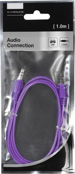 Produktbild Vivanco 3.5mm Klinke — 3.5mm Klinke (1 m, 3.5mm Klinke (AUX))