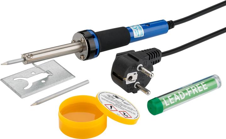 Image du produit FixPoint Set de fers à souder Set de soudure pour travaux de soudure fins, 30 W, 5 pcs.