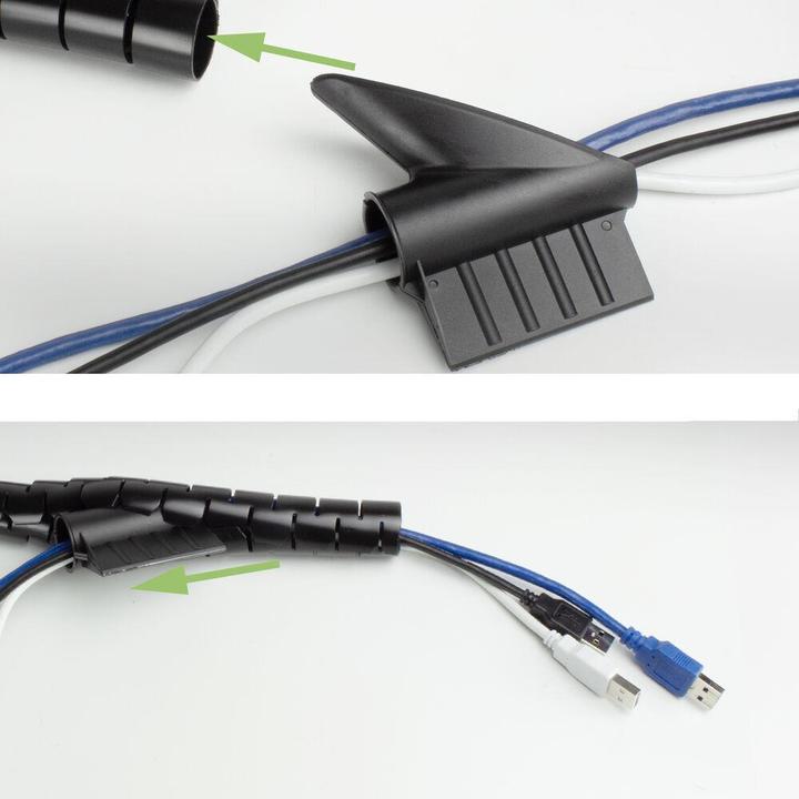 Immagine prodotto Strumento di guida per avvolgere il cavo a spirale da 15 mm (Tubo a spirale per cavi)