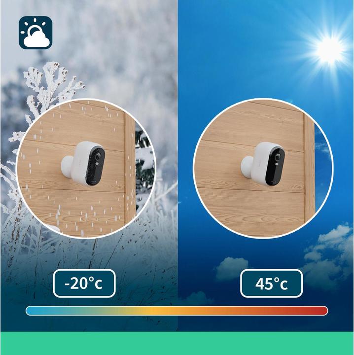 Produktbild Arlo Essential 2 2K Outdoor Camera 3-pack (2688 x 1520 Pixel)