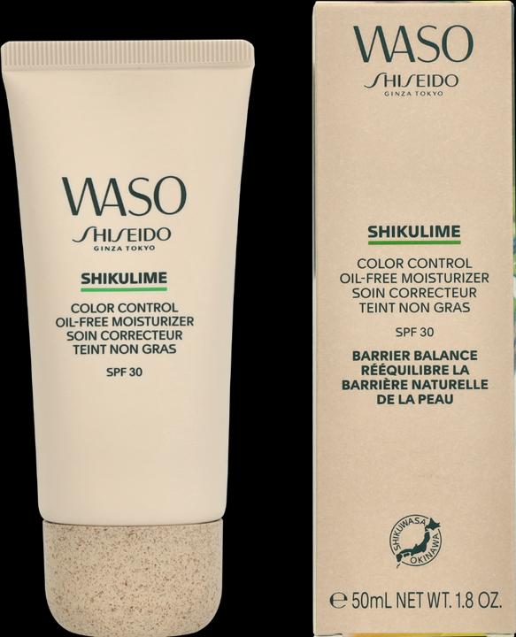 Immagine prodotto Shiseido Waso - Shikulime Color Control Crema idratante priva di olio (50 ml, Crema da giorno, SPF 30)