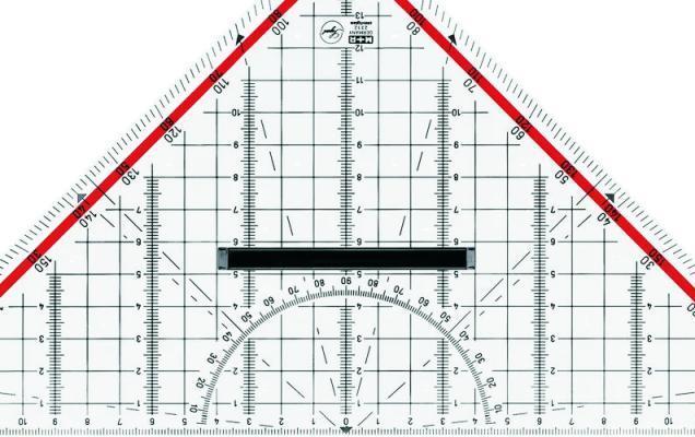 Actual product image M+r Geometric triangle (300 mm)