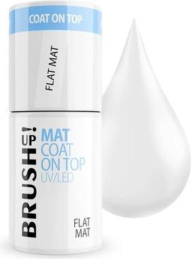 Image du produit Brush up Brushup Mat Coat On Top Uvled Hybrid Top Coat Flat Matt 5g