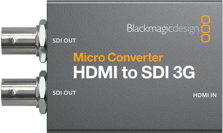 Actual product image Blackmagic Micro Converter HDMI - SDI 3G PSU (Video Switch)