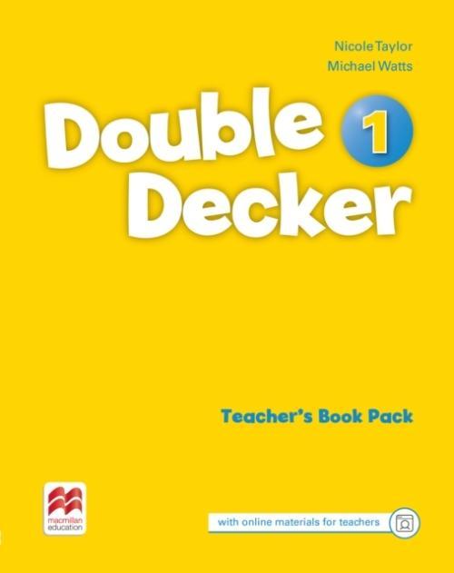 Immagine prodotto Double Decker 1. Teacher's Book pack (Inglese, Nicole Taylor., Michael Watts, 2018)