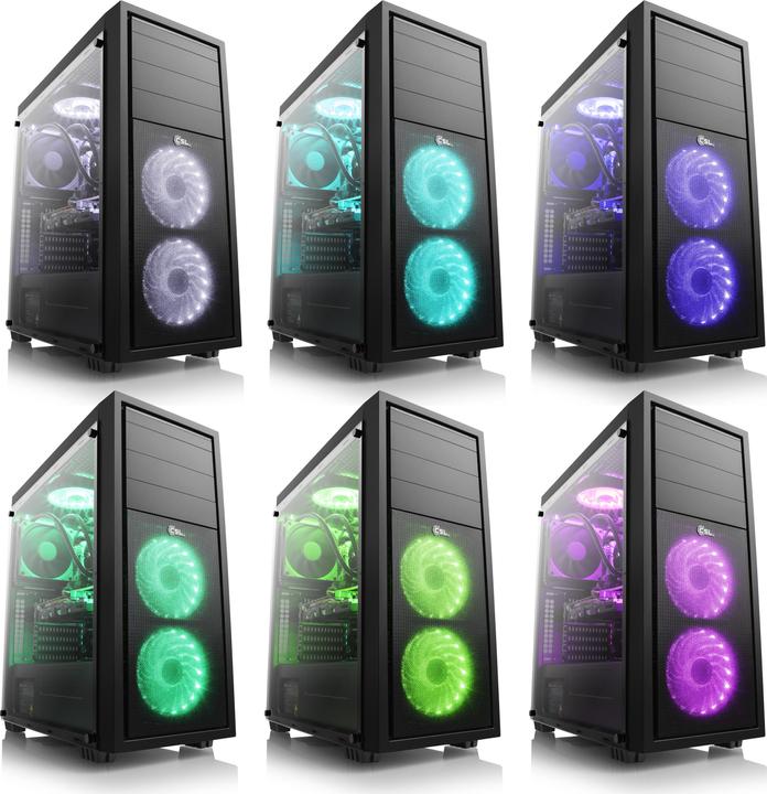Actual product image CSL Gaming PC M11270H, QWERTZ Layout (DE) (AMD Ryzen 7 5700G, 16 GB, 1000 GB, AMD Radeon Graphics)