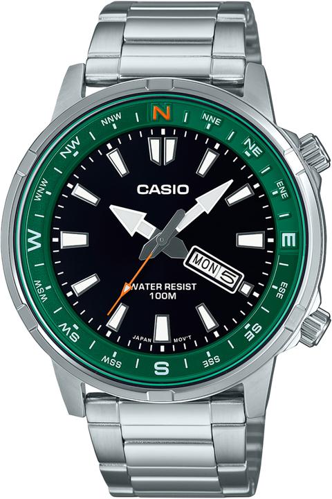 Actual product image Casio Collection - MTD-130D-1A3 (Analogue wristwatch, 44 mm)