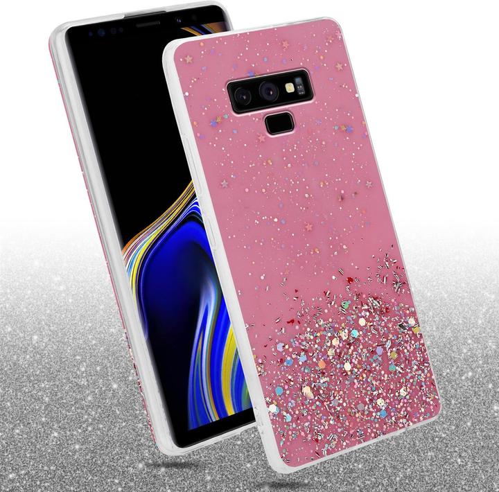 Image du produit Cadorabo Couverture TPU paillettes scintillantes (Samsung Galaxy Note 9)