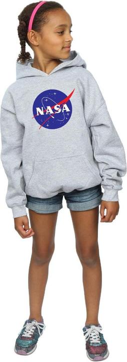 Immagine prodotto Nasa Classic Insignia Logo Felpa con Cappuccio Ragazze (140, 146)