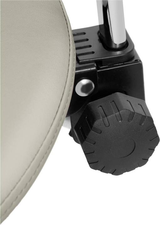 Image du produit Physa Siège-selle de cheval - Dossier et siège réglables en hauteur - 55 - 69 cm - 150 kg - Gris, Argent