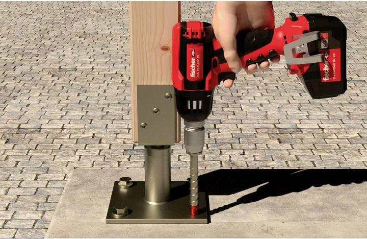 Produktbild Fischer FSS 18V 600 BL Akku Schlagschrauber 1/2" 600Nm Brushless Set 1 ( 552923 ) Solo + L-Boxx - oh (Akkubetrieb)