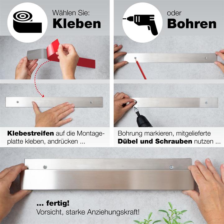 Actual product image Moritz & Moritz Knife magnet bar