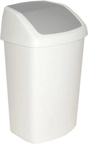 Immagine prodotto Vepa Bins Cestino per rifiuti con coperchio basculante, capacità 25 l, bianco. (25 l)