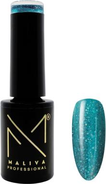 Produktbild Maliva Gellack 045 UV/LED (Blue Sea Glitter, Gel-Effekt Nagellack)