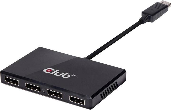 Immagine prodotto Club 3D Multi Streaming Transport Hub 1xDP - 4xDP (DP, 6.50 cm)