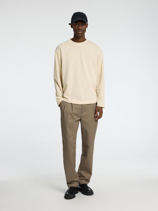 Actual product image Selected Homme Slhlooseoscar Ls O-Neck Tee Noos (XL)