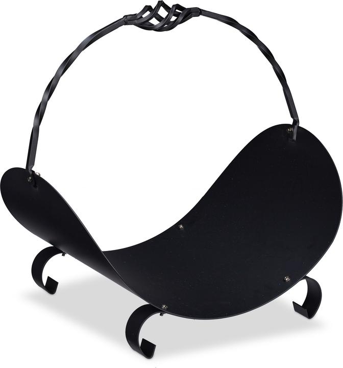 Produktbild Relaxdays Kaminholzkorb Metall (43.5 x 30 x 42.5 cm)