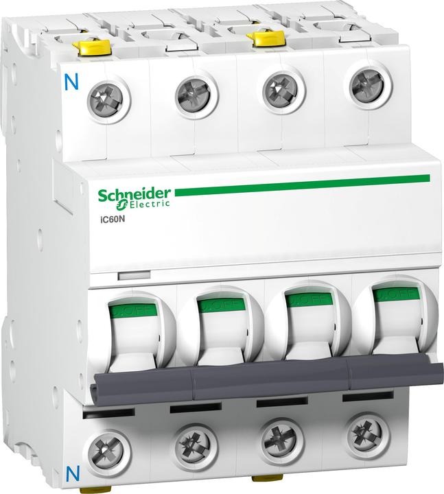 Produktbild Schneider Electric Acti9 iC60N MCB 3+N Pole 16A Curve C