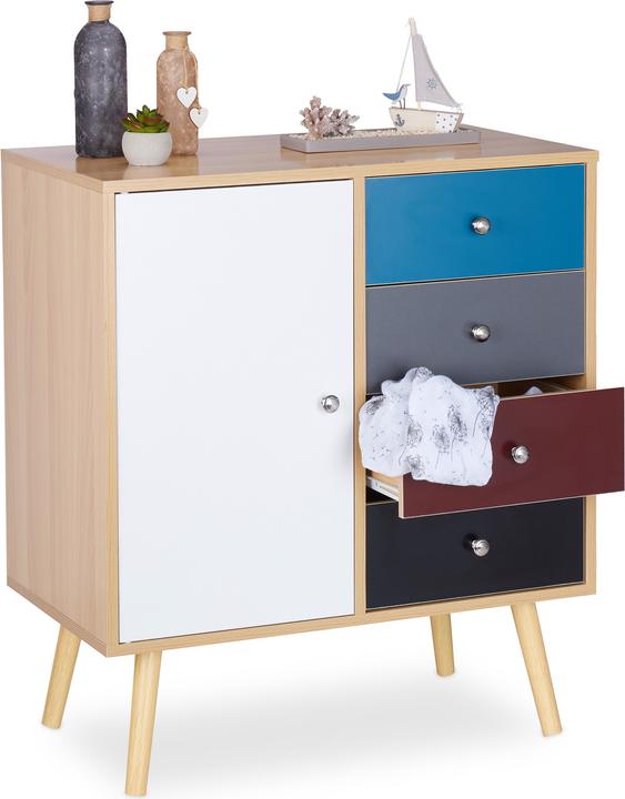 Produktbild Relaxdays Kommode (70 x 40 x 80 cm)