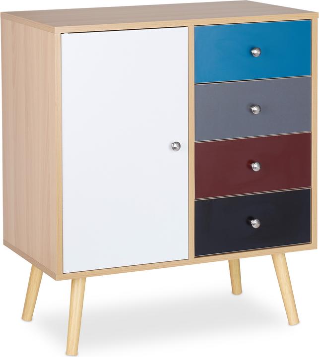 Produktbild Relaxdays Kommode (70 x 40 x 80 cm)