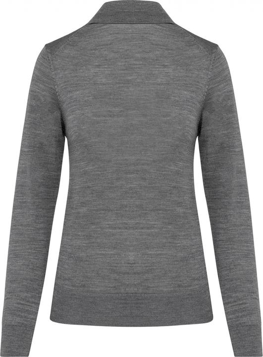 Produktbild Kariban Merino-Pullover mit Rollkragen, Damen (S)