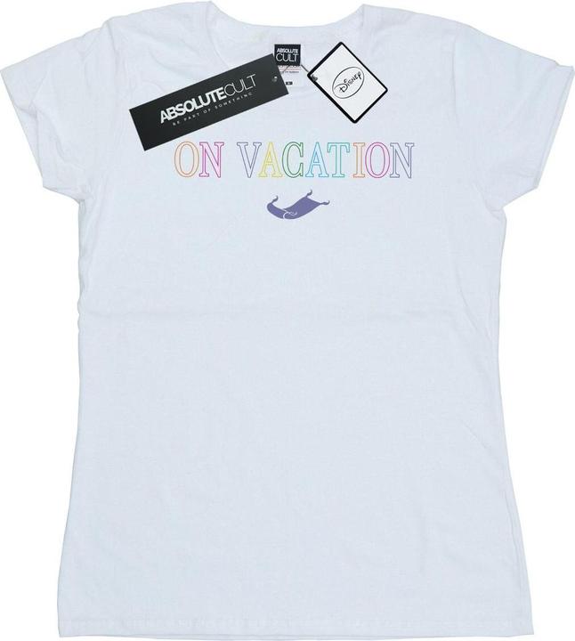 Actual product image Disney Womens/Ladies Aladdin On Vacation Cotton T-Shirt (M)