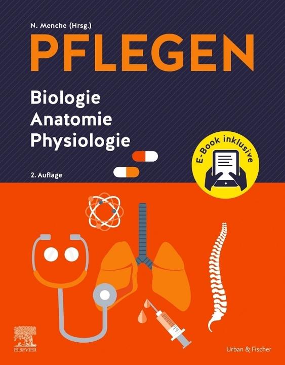 Immagine prodotto PFLEGEN Biologie Anatomie Physiologie + E-Book (Tedesco, Nicole Menche, 2021)