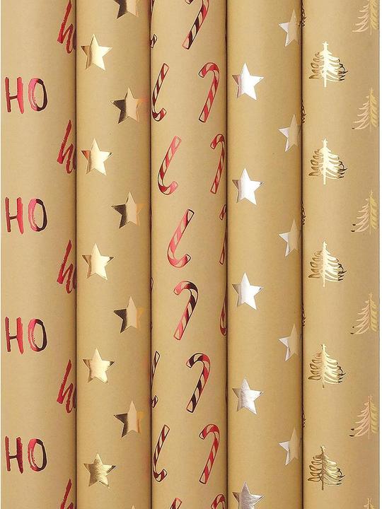 Zoewie Kerstpapier 'Schitterende Momenten (Inpakpapier, 1 x)