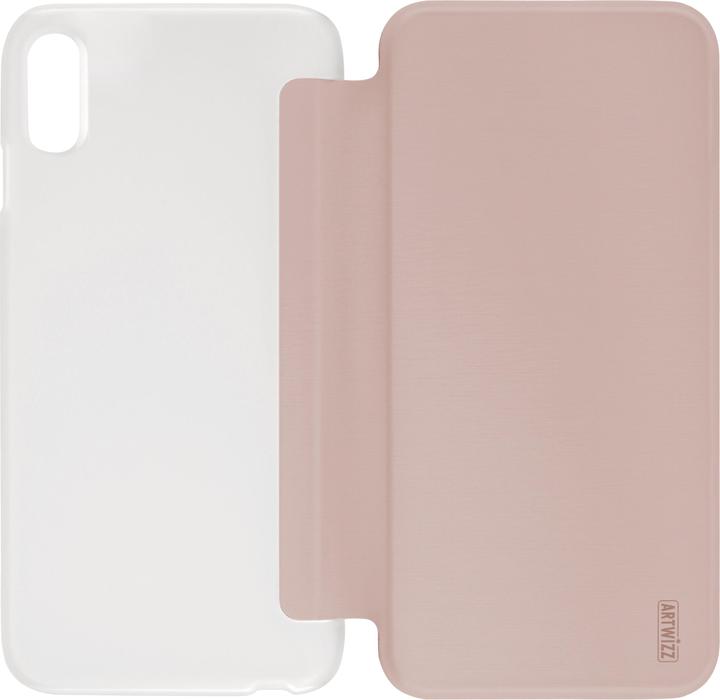 Actual product image Artwizz SmartJacket case for iPhone X/Xs Rose Gold (Apple iPhone X)