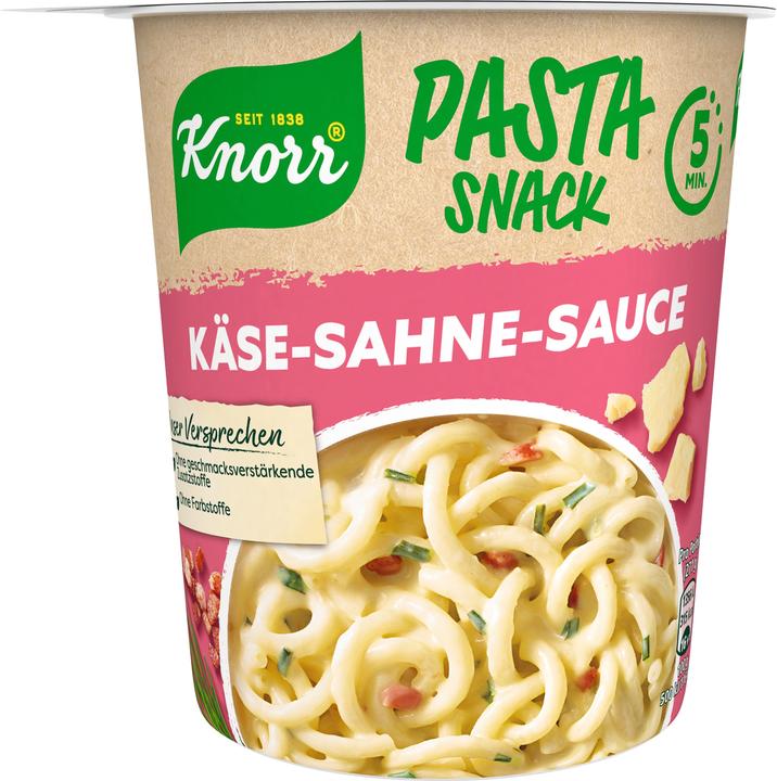 Knorr Pasta Snack Pot Käse & Sahne Becher (71 g)