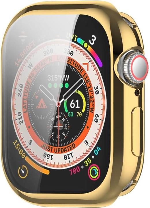 Immagine prodotto Cover-Discount Apple Watch 10 - 42 mm - Custodia di protezione in gomma effetto metallo