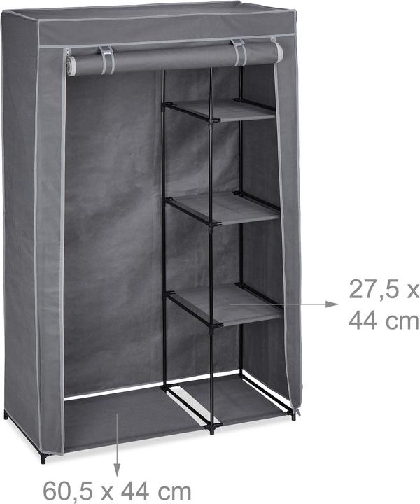 Image du produit Relaxdays Penderie tissu (105,5 x 45 x 161 cm)