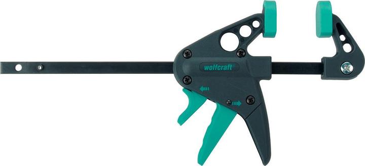 Produktbild wolfcraft wolfcraft 2 EHZ - Mini-Einhandzwingen 40/110mm (110 mm)