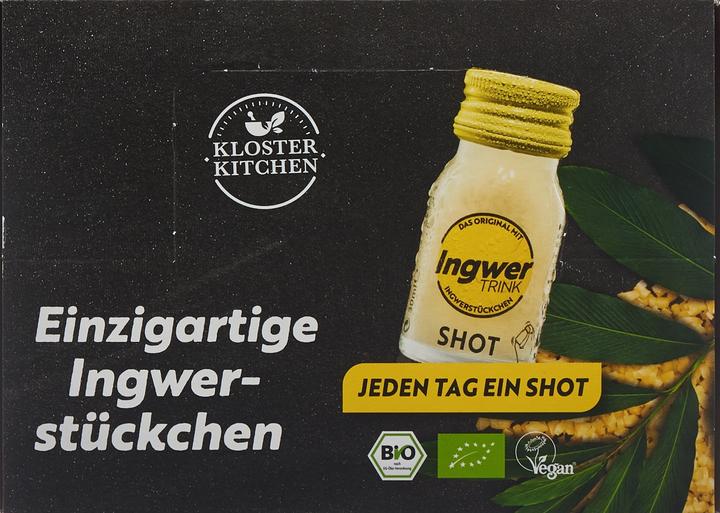 Produktbild Kloster Kitchen Ingwer Shot Classic Bio Box (12 x 3 cl)