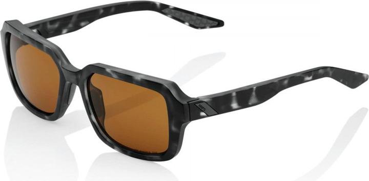 Produktbild 100% Rideley - PeakPolar Lens - Matte Black Havana (Matte Black Havana, Bronze PeakPolar)