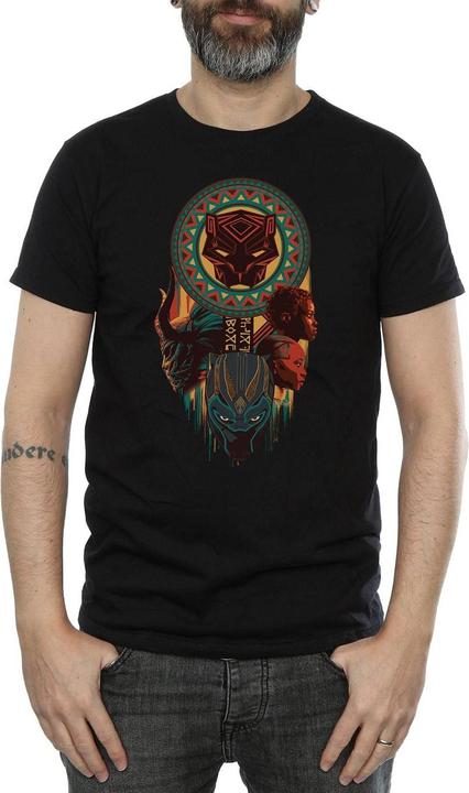 Produktbild Schwarzer Panther Totem TShirt (L)