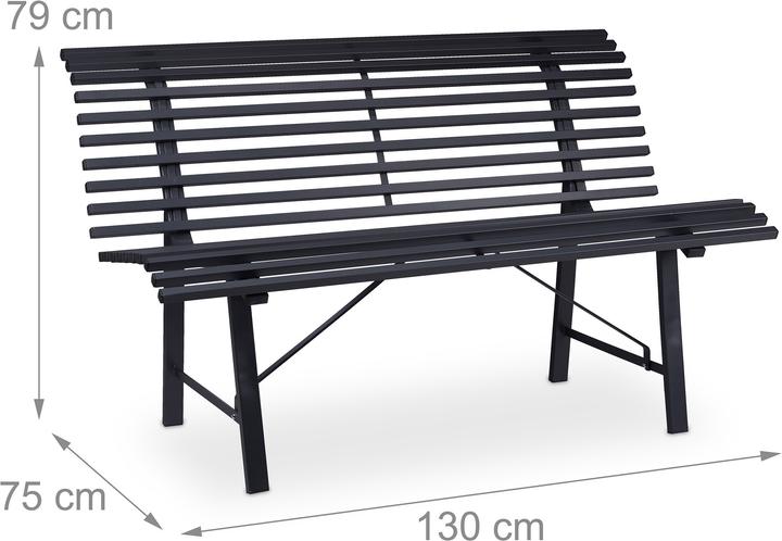 Image du produit Relaxdays Gartenbank