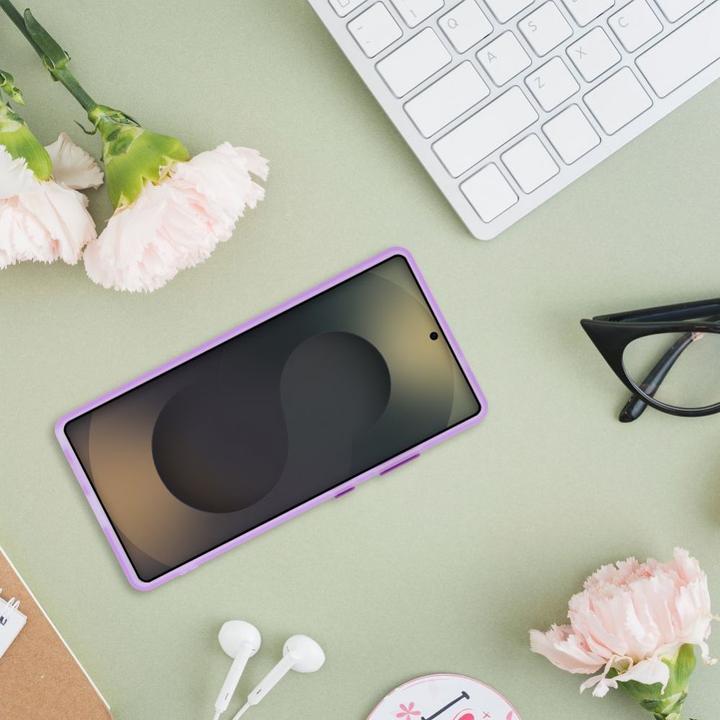 Actual product image OEM Back panel cover SAPPY Case for Xiaomi Redmi Note 14 PRO 4G purple (Xiaomi Redmi Note 14 Pro)