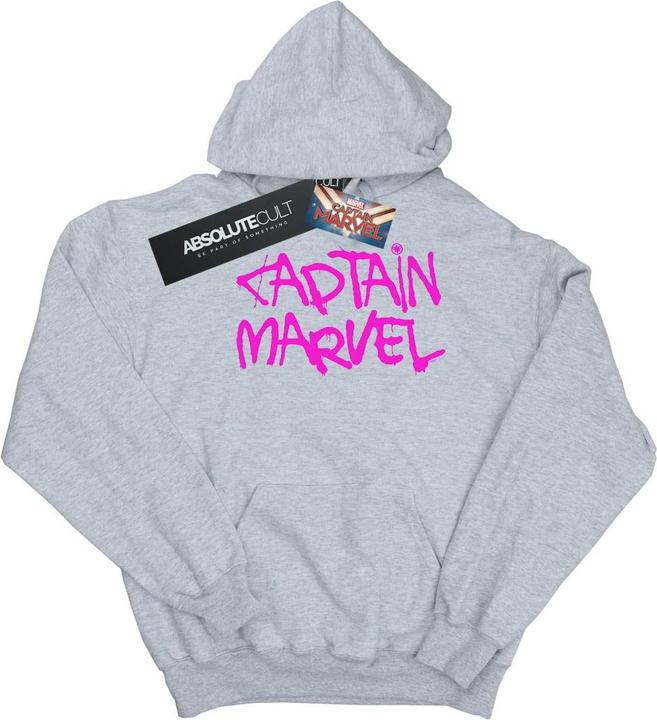 Actual product image Mens Captain Spray Text Hoodie (M)