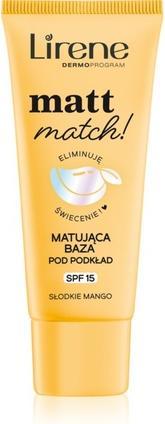 Image du produit Lirene LIRENE Matt Match! matująca baza pod podkład SPF15 Słodkie Mango 30ml