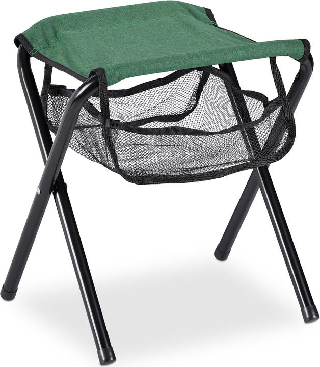 Actual product image Relaxdays Camping stool