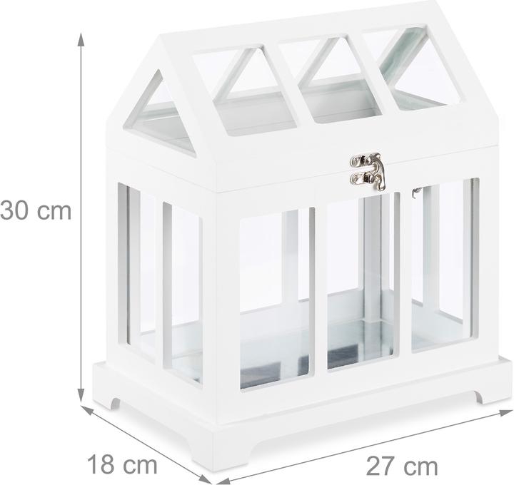 Actual product image Relaxdays Mini greenhouse