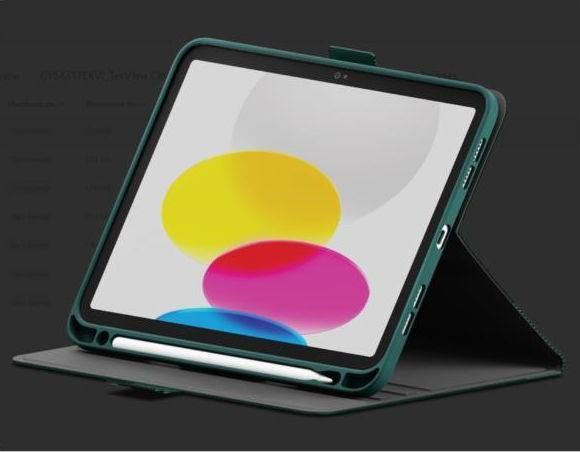 Actual product image Cygnett TEKVIEW IPAD A16 11 10.9 10TH GEN. DARK EMERALD (CY5431TEKVI)