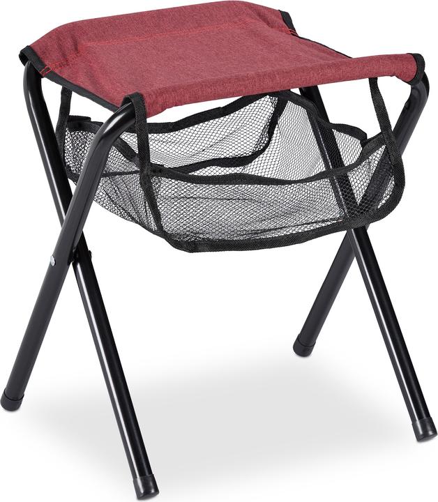 Actual product image Relaxdays Camping stool