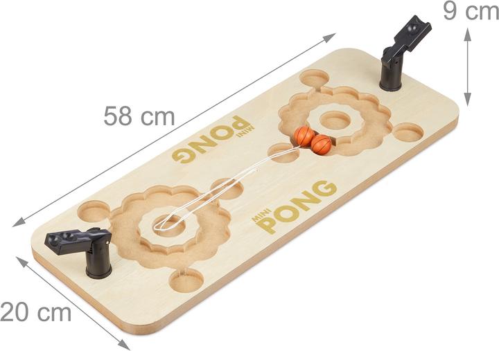 Produktbild Relaxdays Mini Beer Pong