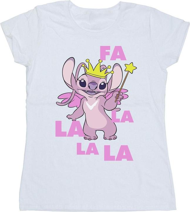 Disney Lilo & Stitch Angel Fa La La TShirt (XXL)