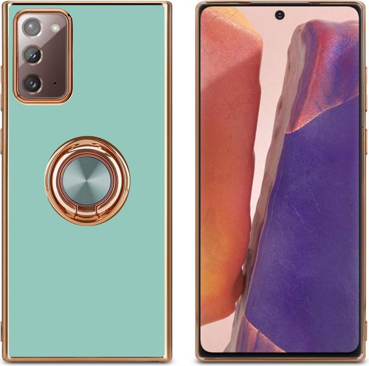 Produktbild Cadorabo Hülle für Samsung Galaxy NOTE 20 im TPU mit Kameraschutz und Ring LM089 Style (Samsung Galaxy Note 20)