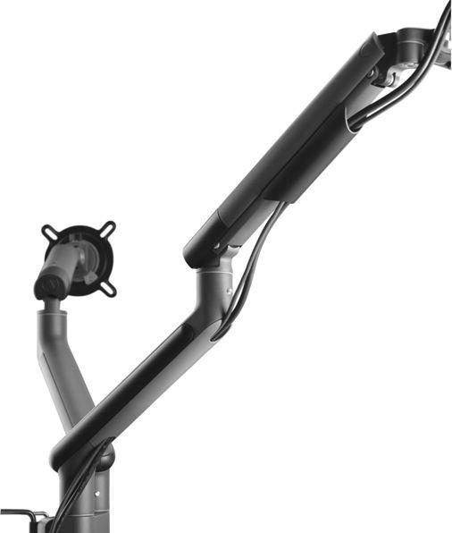 Immagine prodotto One for All Design del supporto per monitor doppio nero (Tavolo, 35")