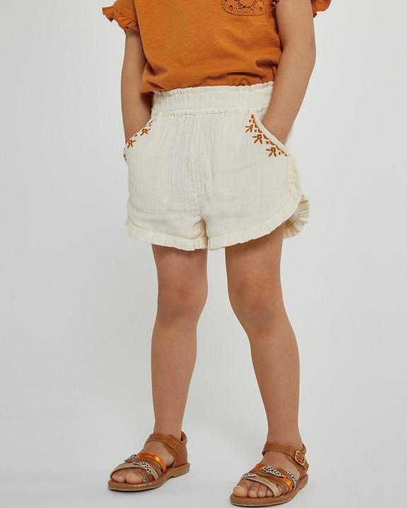 La Redoute Collections Bestickte Volant-Shorts mit Musselinfutter (86)